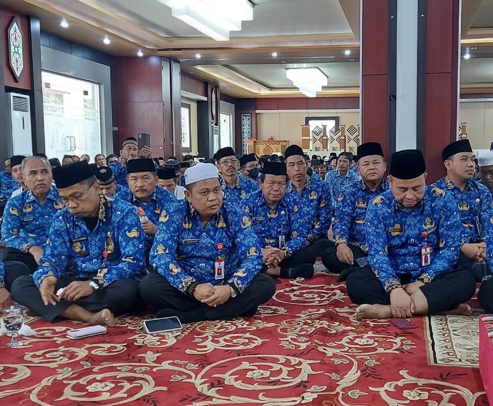 Sekretaris DPRD H. Pajarudinnoor Ikuti Tabligh Akbar KORPRI