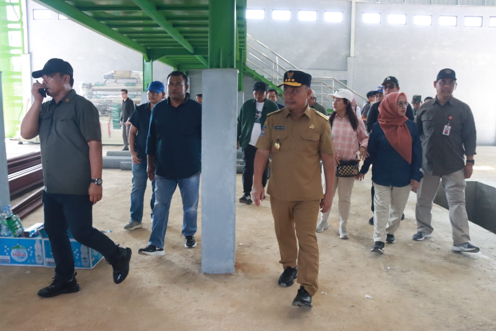 Tinjau Progres Pembangunan Pabrik Pakan, Gubernur Kalteng Harapkan Januari 2025 sudah Produksi