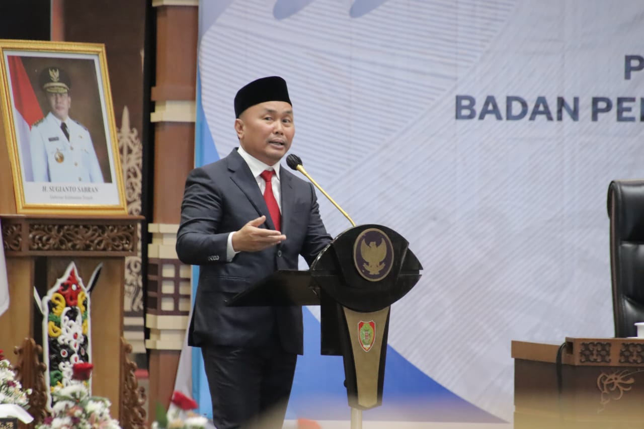 Kukuhkan Kepala Perwakilan BPKP Prov Kalteng, Gubernur H. Sugianto Sabran Harapkan Pembangunan Kalteng Berjalan Baik dan Optimal