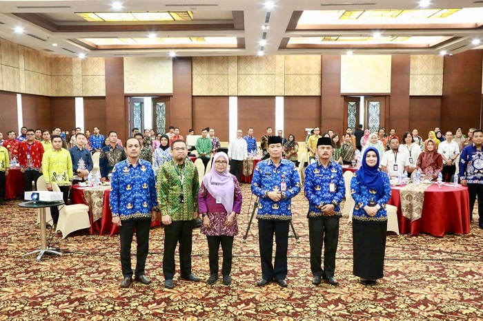 Sahli Yuas Elko Buka Rakor Perencanaan Urusan Perumahan dan Kawasan Permukiman se Kalteng