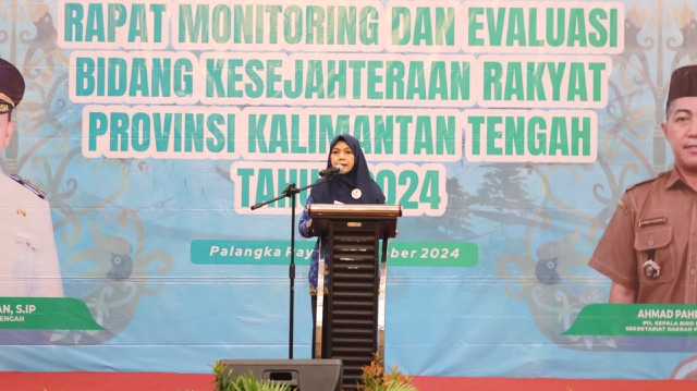 Asisten Ekbang Sri Widanarni Buka Rapat Monitoring dan Evaluasi Bidang Kesejahteraan Rakyat 