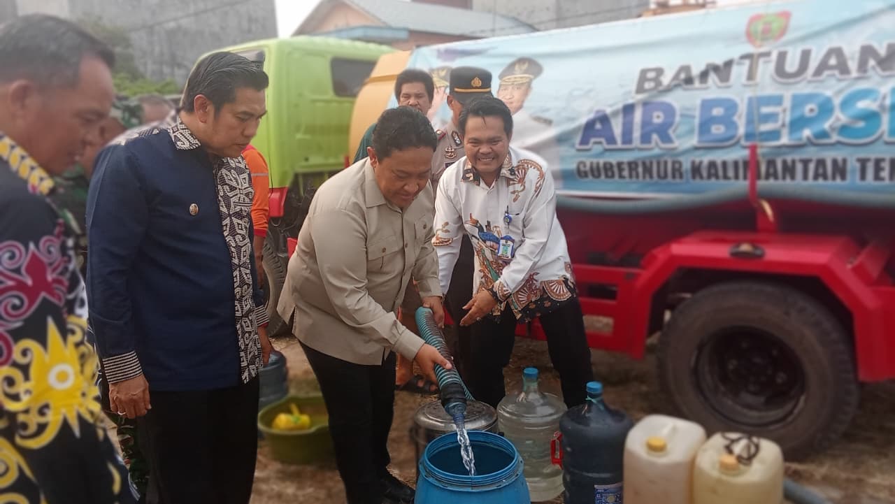 Pemprov Kalteng Siagakan 5.612 Sarpras Karhutla, Distribusi Air Bersih Tembus 10 Juta Liter