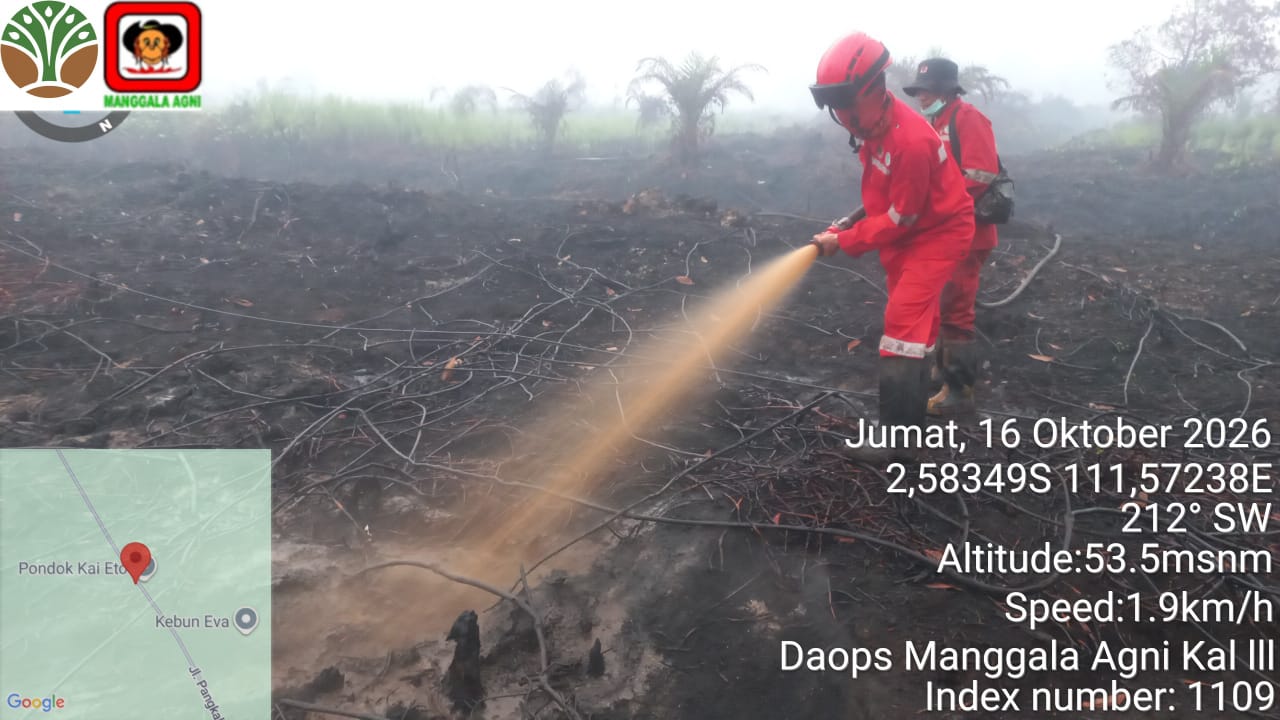 Pemprov Kalteng Siagakan 5.612 Sarpras Karhutla, Distribusi Air Bersih Tembus 10 Juta Liter