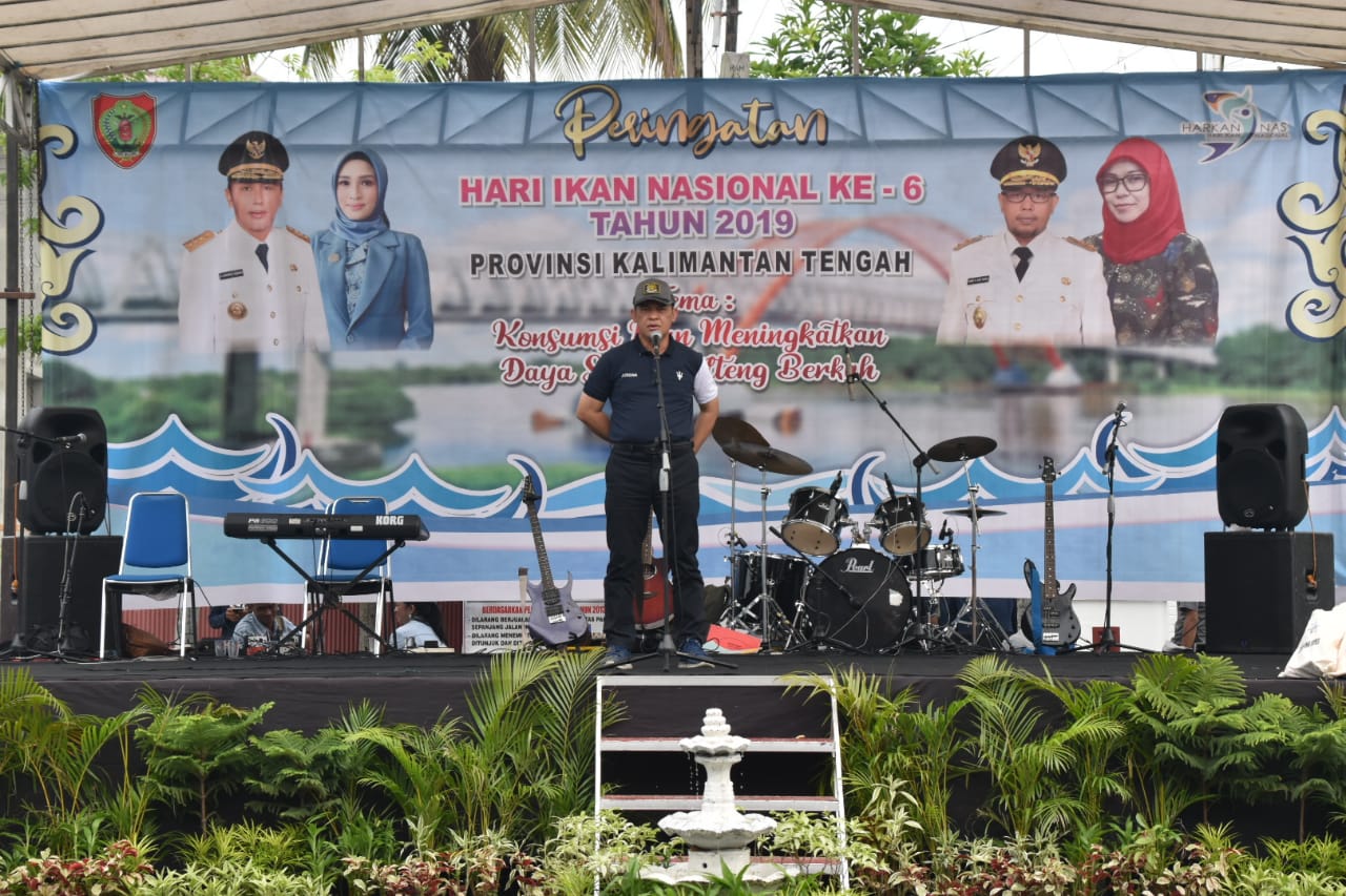 Peringati Hari Ikan Nasional, Gubernur : Angka Konsumsi Ikan Kalteng diatas Nasional