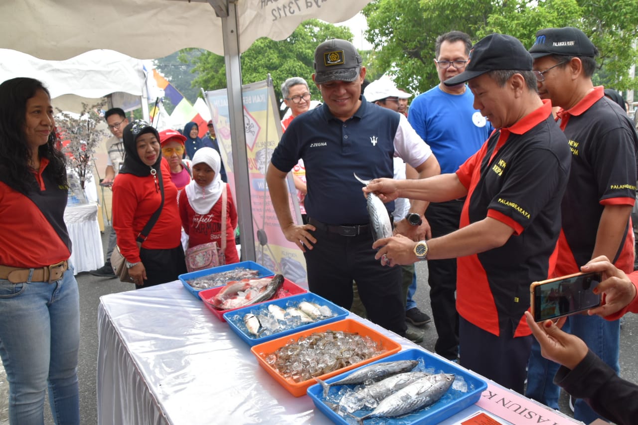 Peringati Hari Ikan Nasional, Gubernur : Angka Konsumsi Ikan Kalteng diatas Nasional