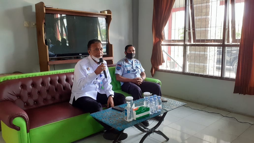 Kadivpas Kemenkumham Kanwil Kalteng Berikan Pengarahan dan Penguatan TUSI di Lapas Narkotika Kasongan