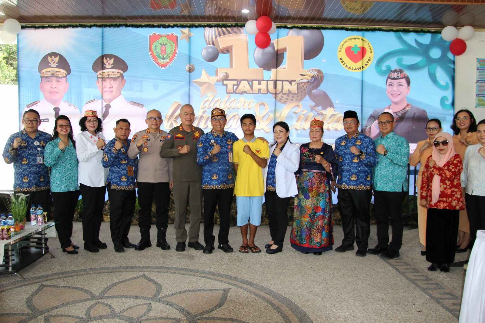 HUT ke-11, Plt. Sekda Tegaskan RSJ Kalawa Atei Jadi Pilar Penting Layanan Kesehatan Jiwa di Kalteng