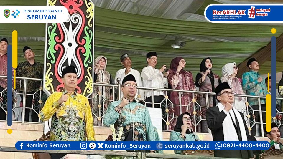 Wabup Seruyan Hadiri Pembukaan MTQH XXXIII Ke-33