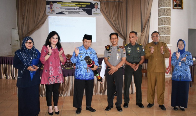 Luncurkan GISA, Bupati Minta Masyarakat Segera Mengurus Administrasi Kependudukan