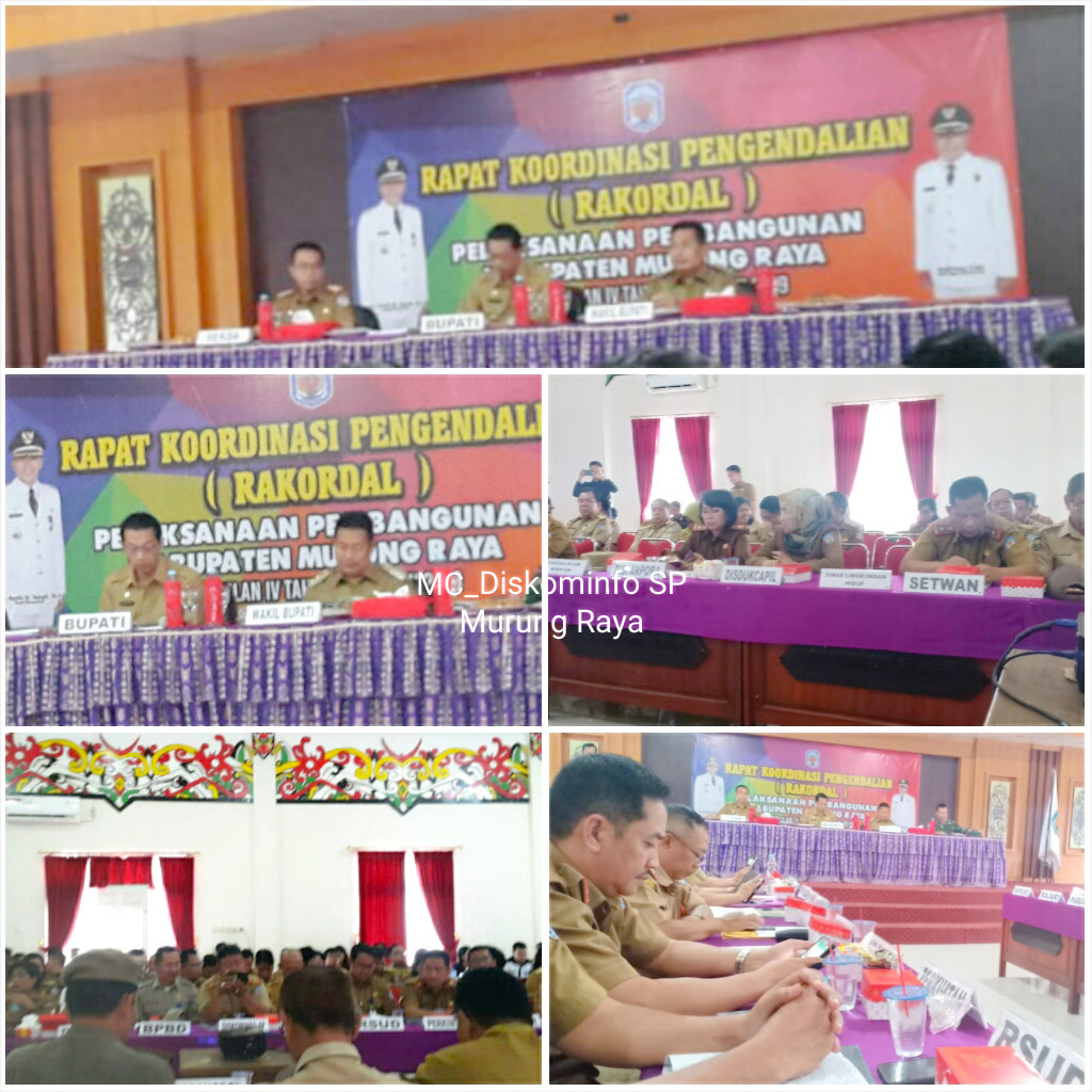 Rakordal Triwulan IV Kabupaten Murung Raya Tahun 2019