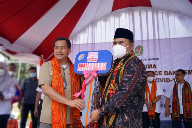 Wabup Ahmadi Riansyah Apresiasi Pihak Swasta yang Terlibat Pemulihan Ekonomi Masyarakat