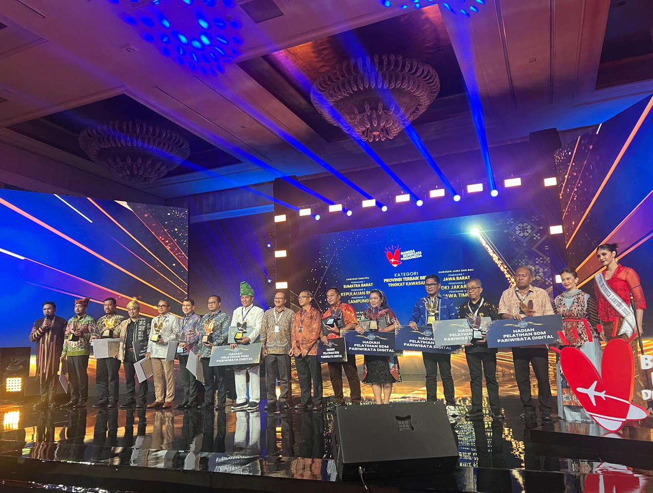 Lagi, Pemprov Kalteng Raih Terbaik 3 Nasional Anugerah BBWI dan BBI
