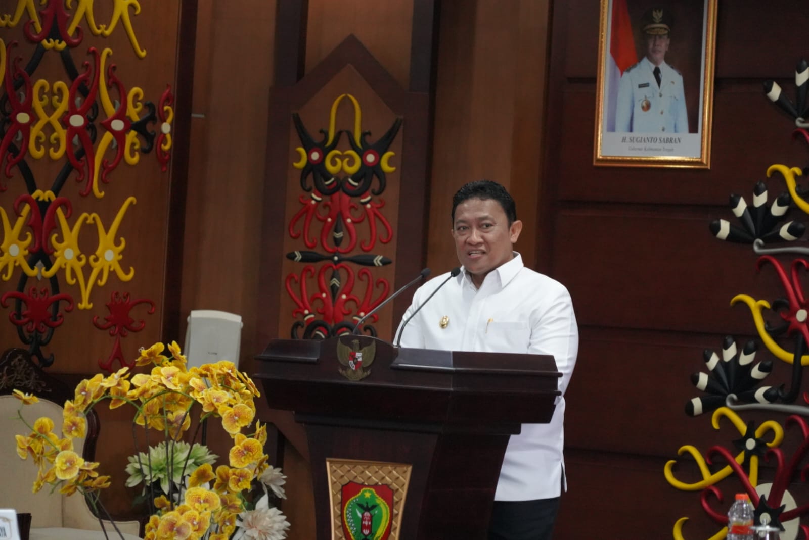 Buka Rapat TEPRA, Wagub Edy Pratowo : Seluruh Perangkat Daerah Harus Bersinergi Mendorong Percepatan Realisasi Anggaran