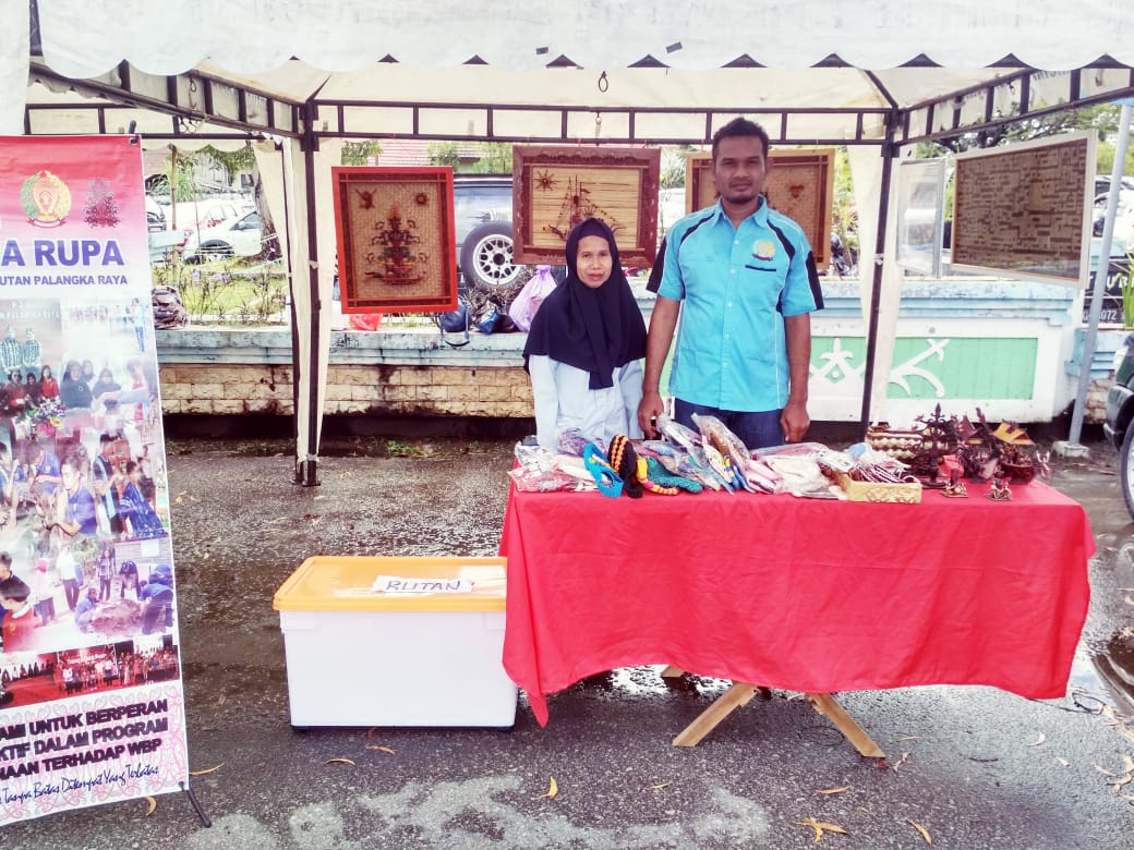 Rutan Palangka Raya ikuti Kegiatan Bazar Usaha Kecil Mikro (UKM) Kota Palangka Raya