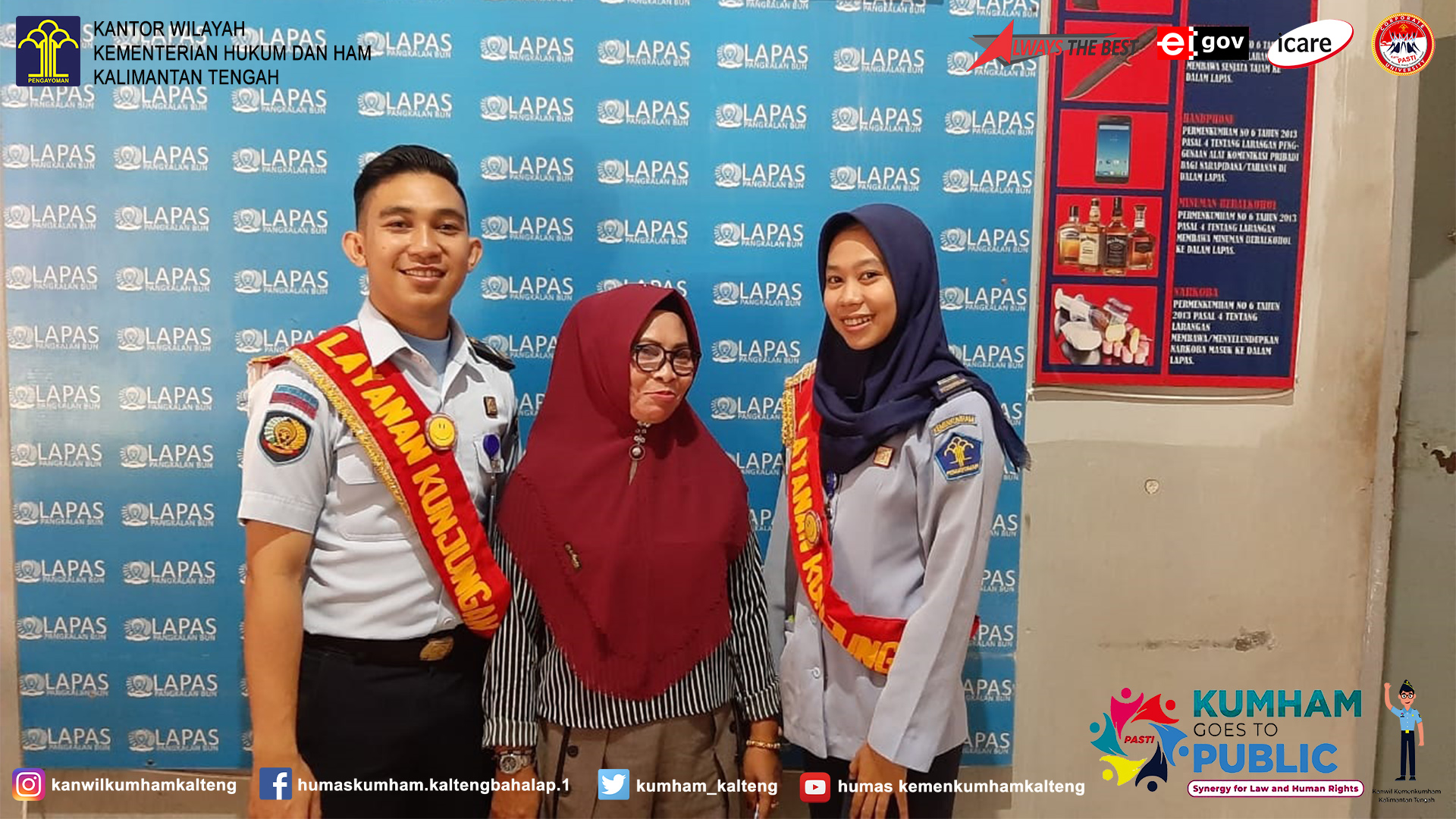 Pelayanan Prima Lapas Pangkalan Bun