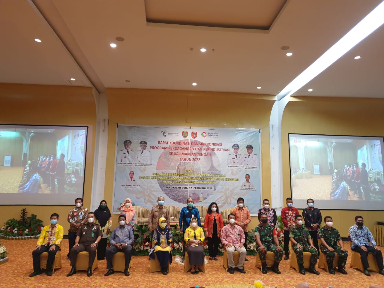 Gubernur Sugianto Sabran : Pemprov dan Pemerintah Kabupaten/Kota Bersama-Sama Dorong Pembangunan di Bidang Perdagangan dan Perindustrian 