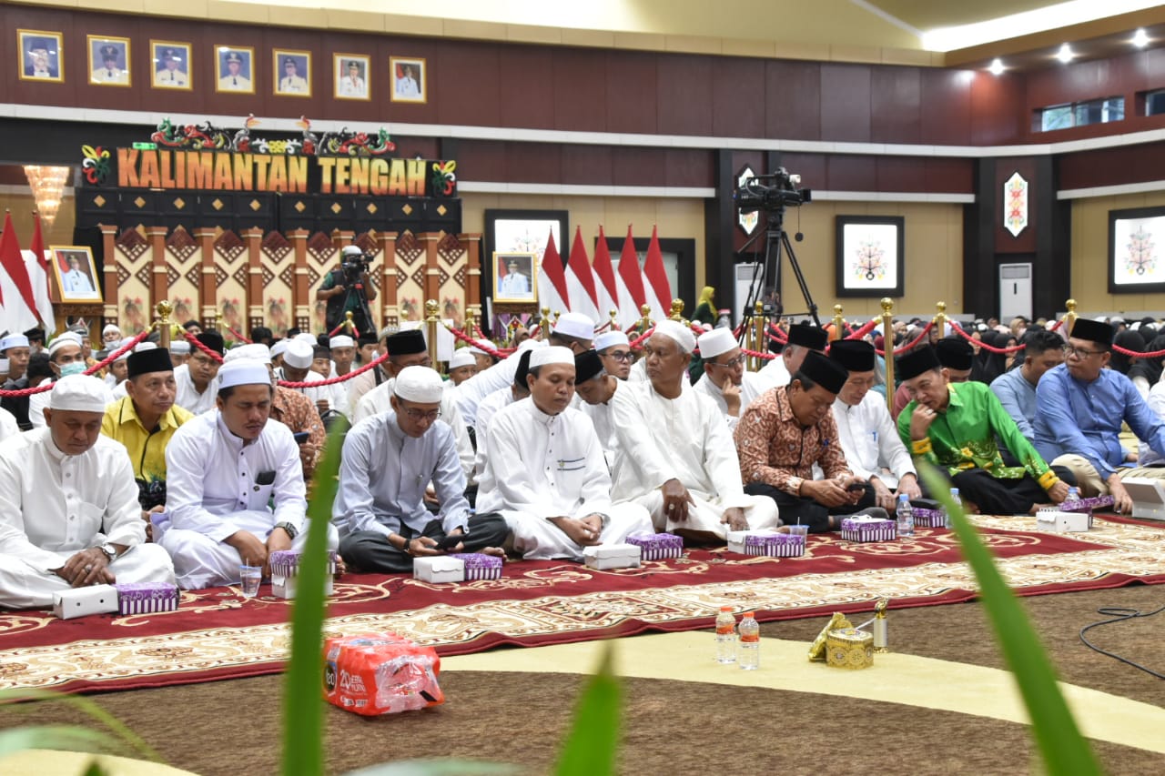 Dewan Adat Dayak, Kerukunan Bubuhan Banjar, dan Kerukunan Keluarga Bakumpai, Peringati Isra Miraj Bersama