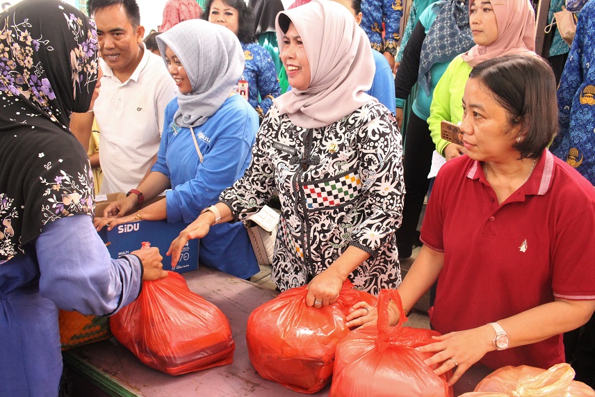 Tekan Inflasi, Pemprov Kalteng dan Pemkab Barsel Gelar Pasar Penyeimbang