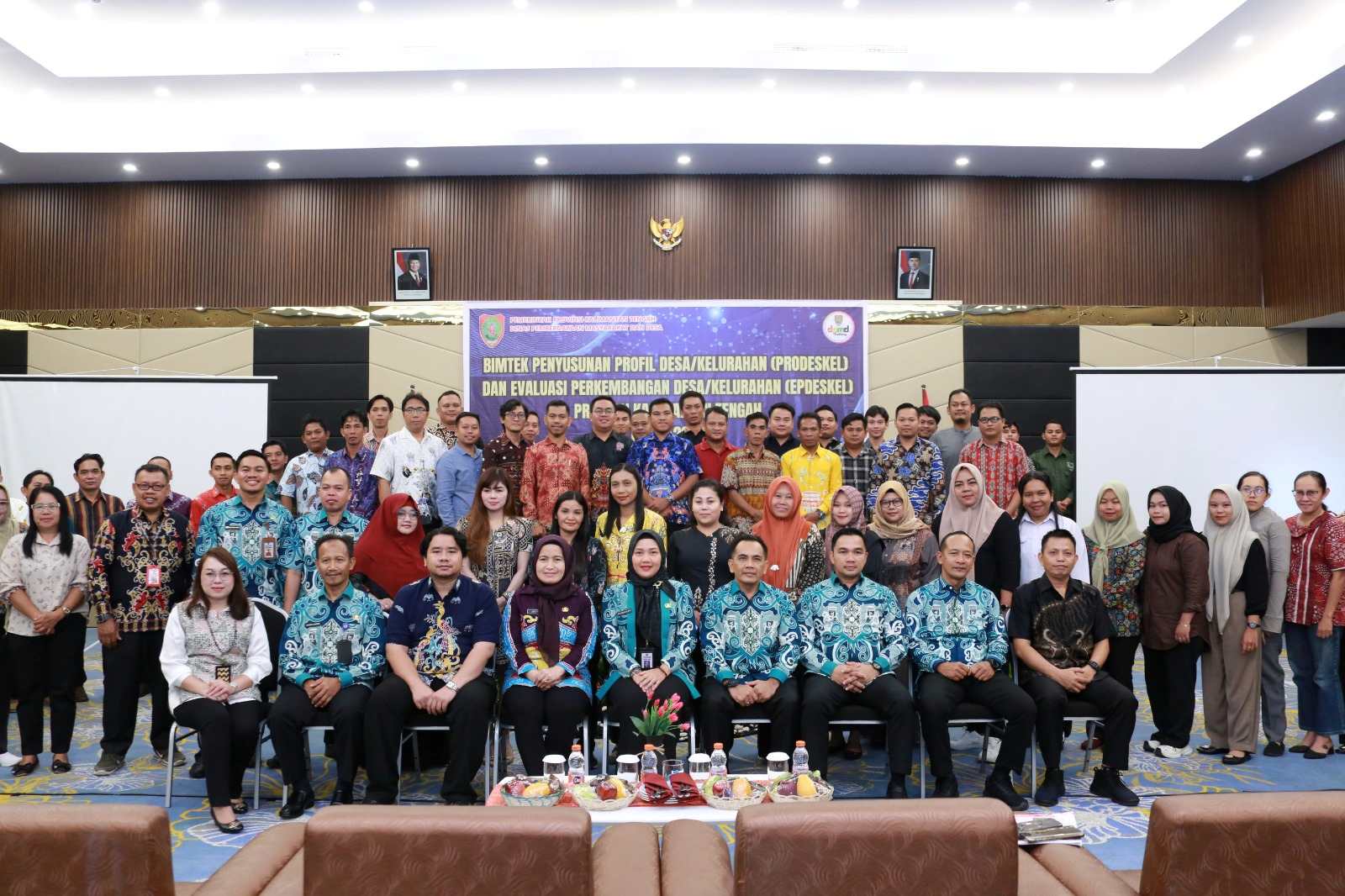 Dinas PMD Prov. Kalteng Laksanakan Bimtek PRODESKEL dan EPDESKEL