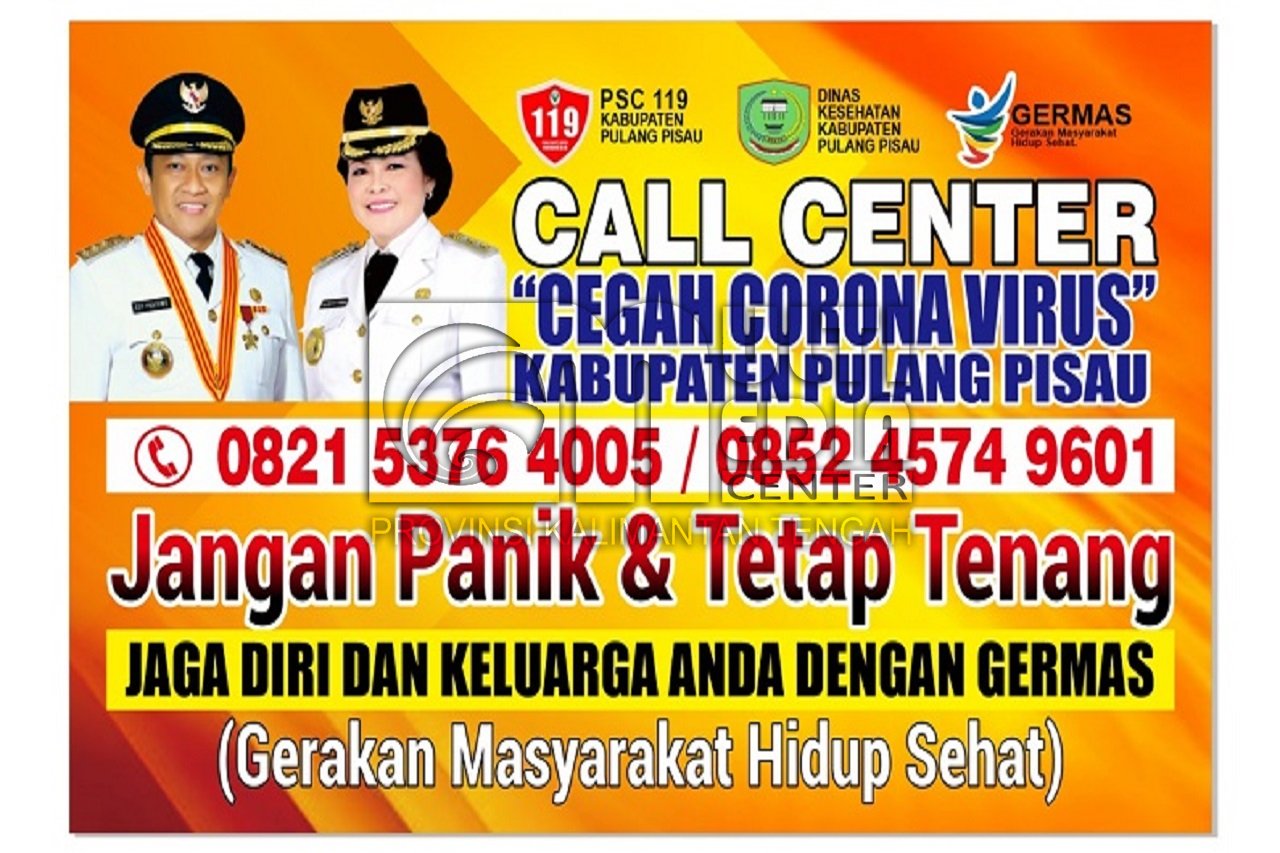 Antisipasi Covid-19, Pemkab Pulang Pisau Buat Call Center