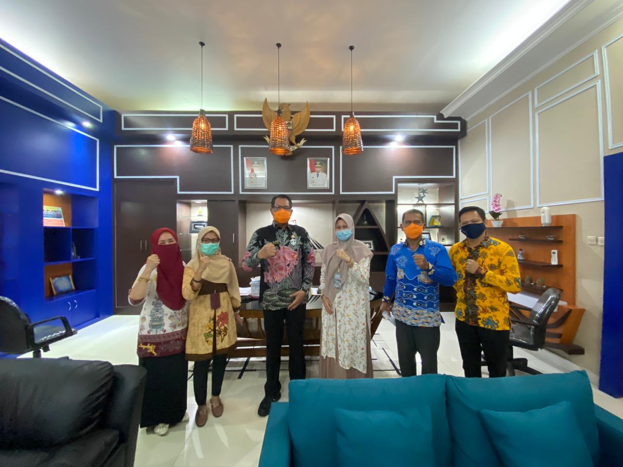 Kadislutkan Prov. Kalteng Berkoordinasi dengan LPMUKP