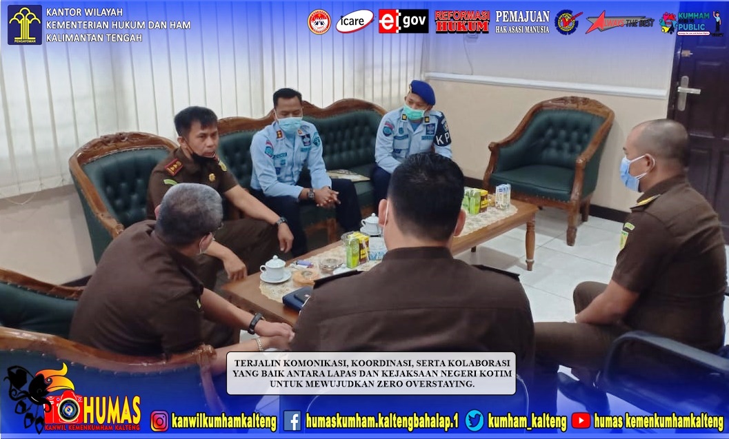 Penandatanganan Perjanjian Kerja Sama antara Kalapas Sampit dengan Kajari Kotawaringin Timur