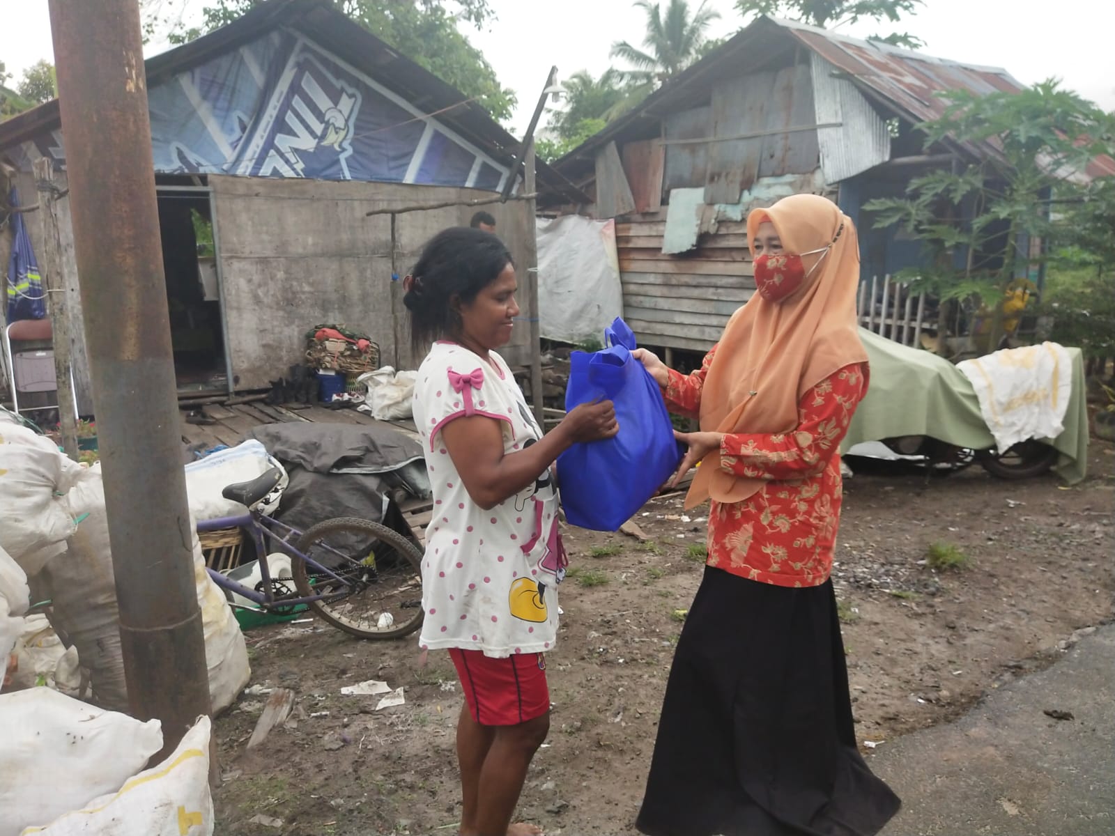 DWP Dislutkan Kalteng Berbagi Berkah ke Warga Kurang Mampu