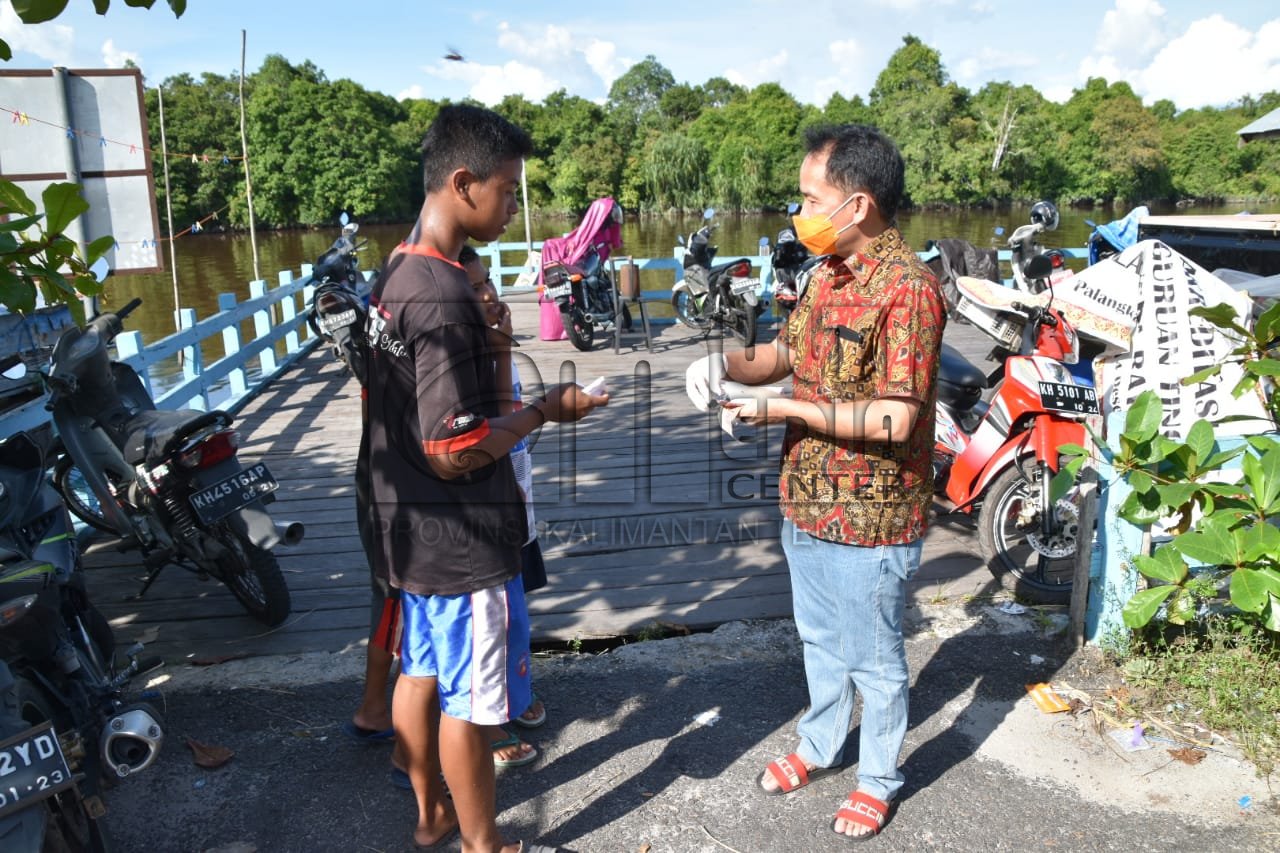 Gubernur Kalteng Meninjau Pos Jaga Pemeriksaan Kesehatan Orang Yang Masuk Kewilayah Kota Palangka Raya