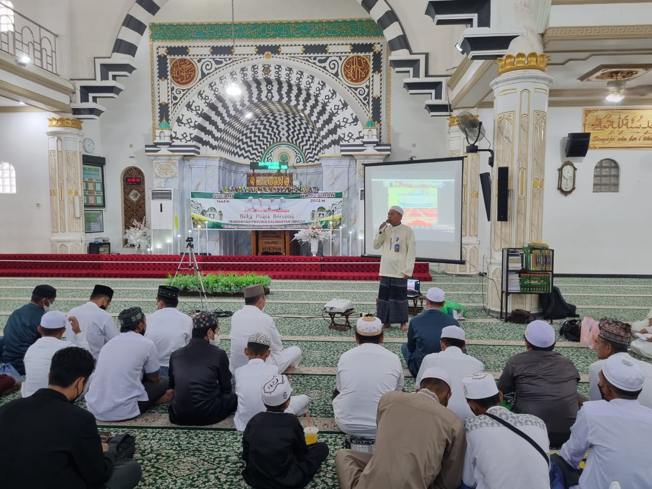 Safari Ramadan di Masjid Al Muhajirin Katingan Hilir Berjalan Lancar