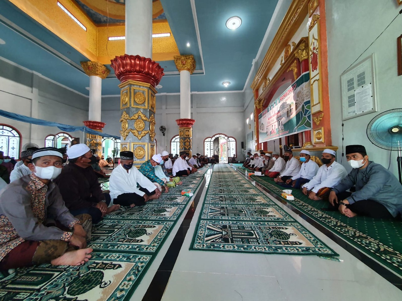 Pemprov. Kalteng Jalin Silaturahmi Sekaligus Safari Ramadan di Masjid Al Falah Maliku Pulang Pisau