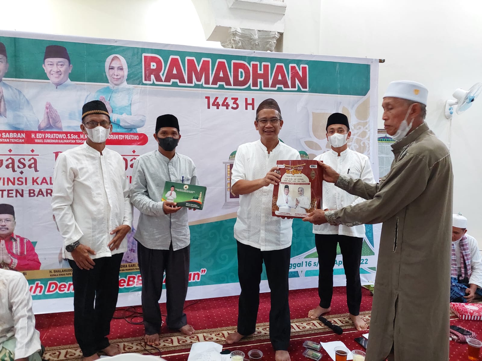 Pemprov Kalteng Safari Ramadan di Masjid Jami Darut Taqwa Kabupaten Barito Utara