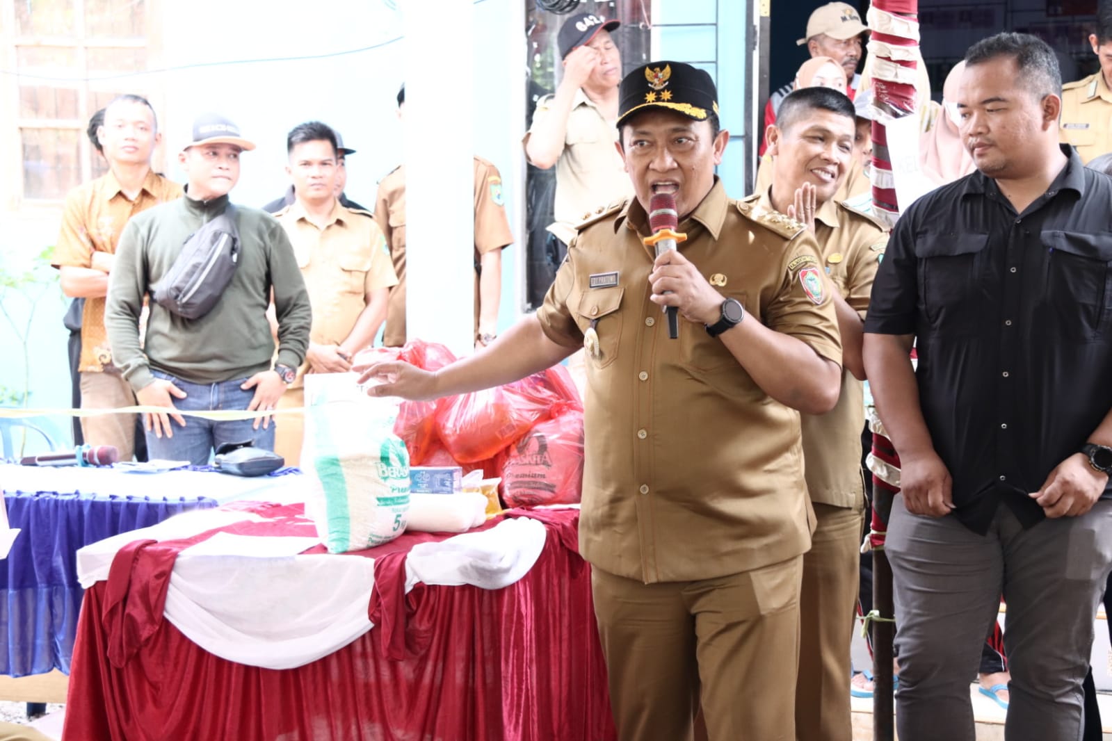Wakil Gubernur Kalteng Tinjau Pasar Penyeimbang di Empat Lokasi Kabupaten Kapuas