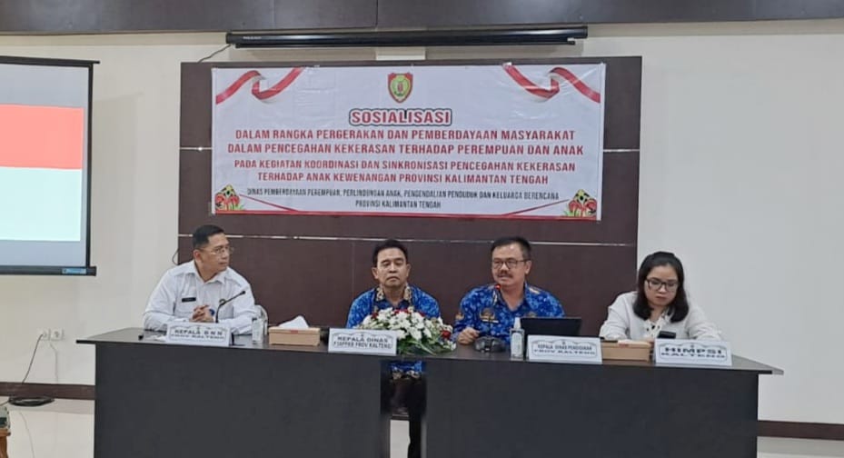 Dinas P3APPKB Prov. Kalteng Gelar Sosialisasi dan Edukasi Pencegahan Kekerasan Terhadap Perempuan dan Anak di Lingkungan Pendidikan