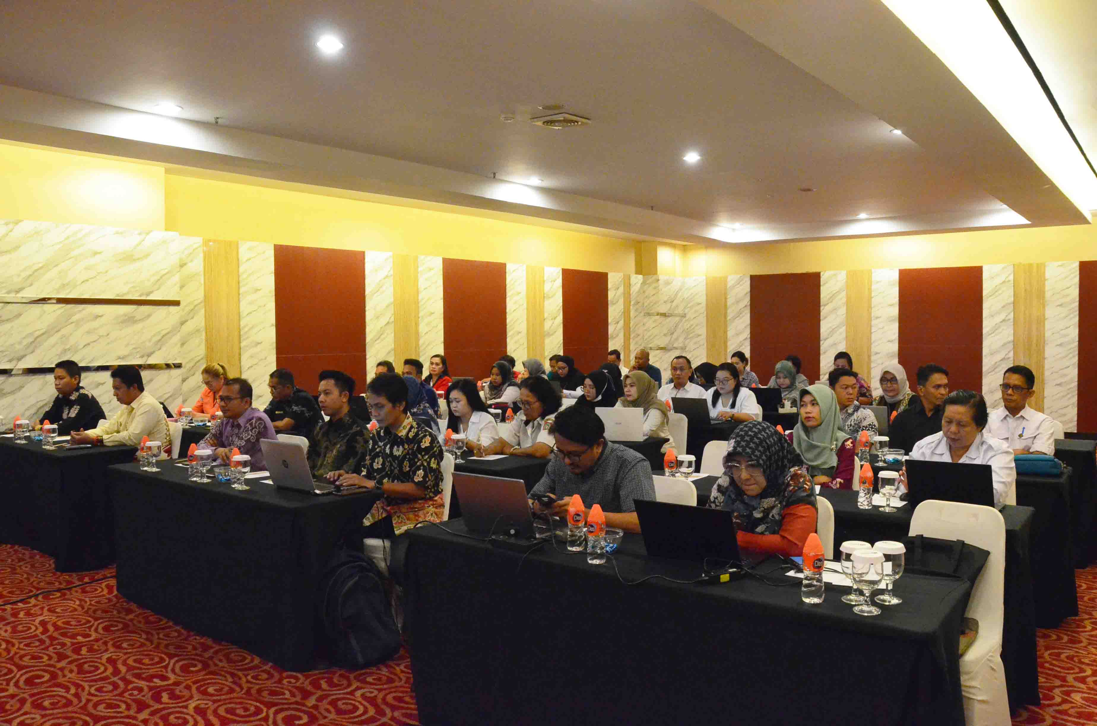 Pusjak PDK Kemenkes RI Gelar Pertemuan Pendampingan Perhitungan PHA/DHA Prov. Kalteng