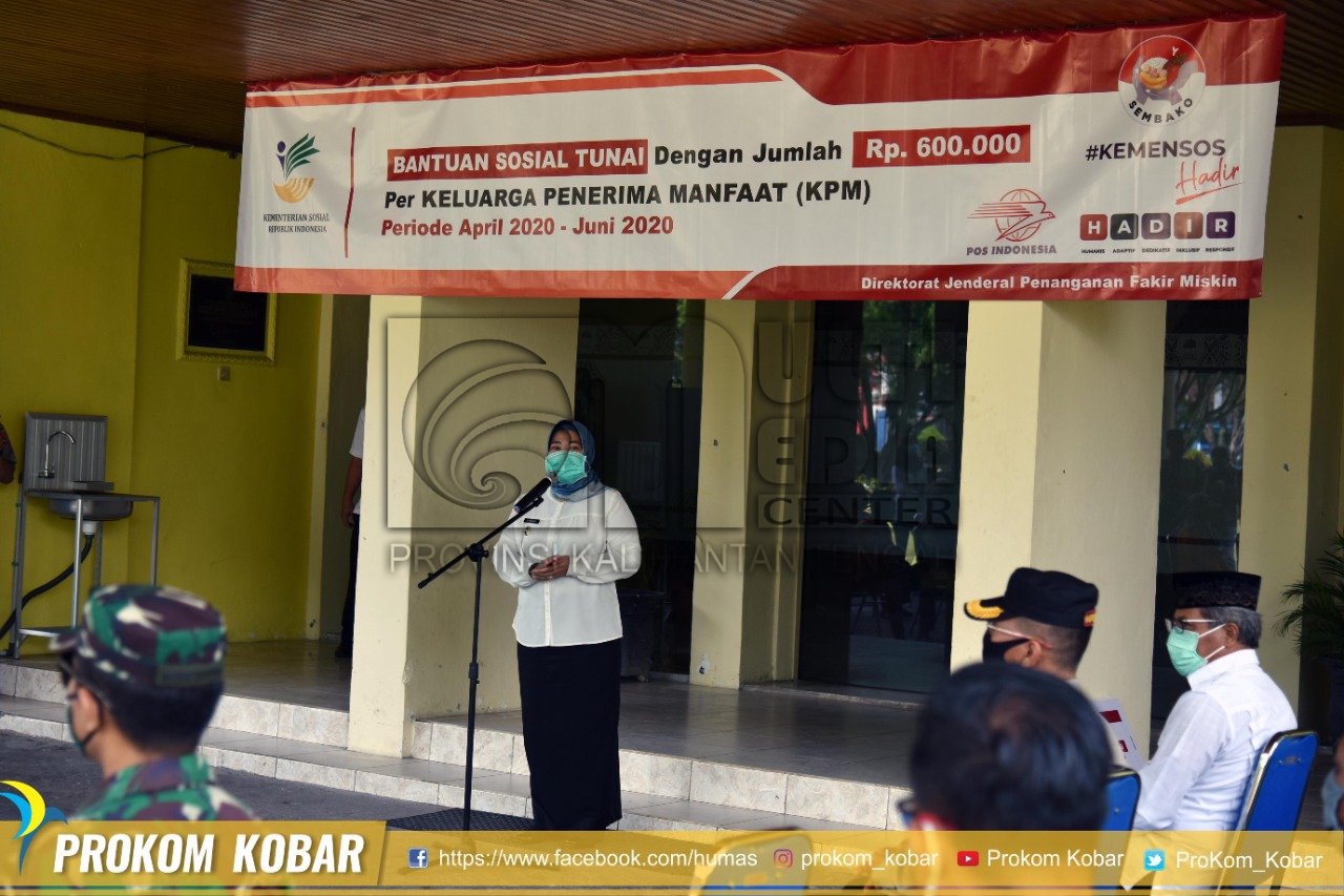 Pemkab Kobar Mulai Salurkan Bantuan Sosial Tunai dari Pemerintah Pusat