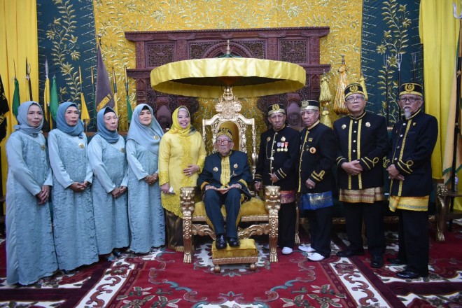 Penobatan Sultan XV Kutaringin, Hj Nurhidayah : Berdirinya Kabupaten Kobar Tidak Terlepas dari Sejarah dan Perkembangan Kerajaan Kutaringin