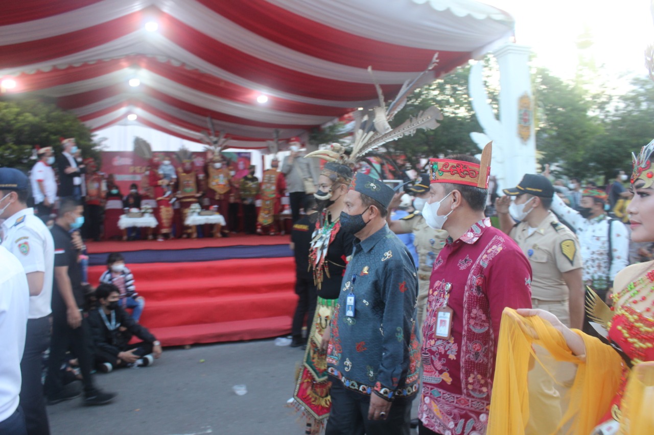 Dishub Kalteng Ikut Meriahkan Karnaval Budaya FBIM Tahun 2022