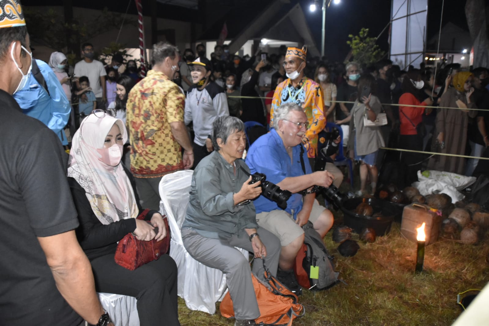 Sepak Sawut Curi Perhatian Wisatawan Asing