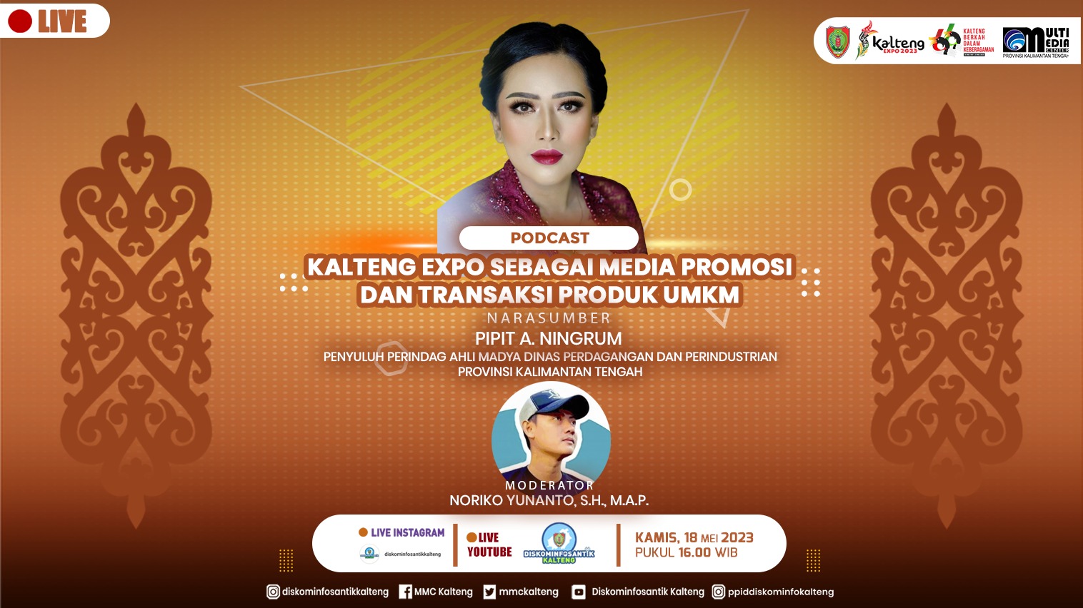 Penyuluh Perindag Pipit A. Ningrum : Expo Jadi Kesempatan Strategis Untuk Promosikan Semua Hasil Produk dari Pelaku UMKM