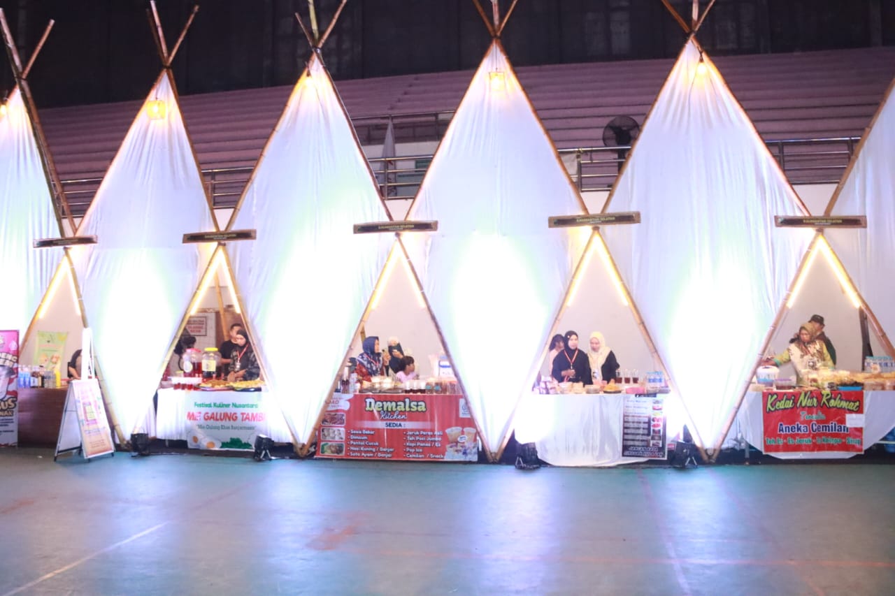 Gubernur Sugianto Sabran Resmi Buka Festival Budaya Isen Mulang dan Festival Kuliner Nusantara Tahun 2024