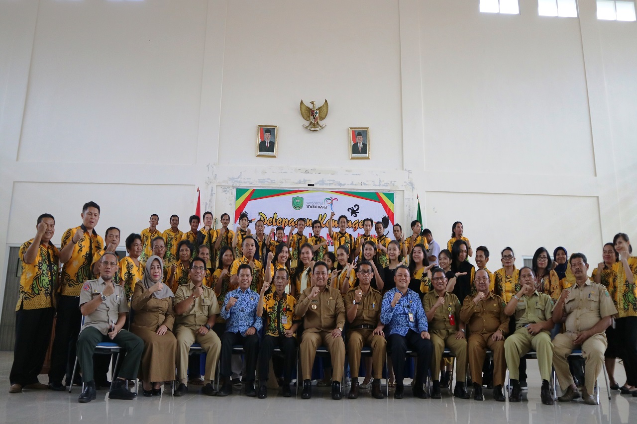 Bupati Pulang Pisau Lepas Kontingen FBIM