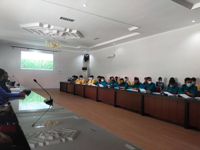 Bimtek Pengoperasian dan Pemeliharaan Alat dan Mesin Pertanian Tahun Anggaran 2021