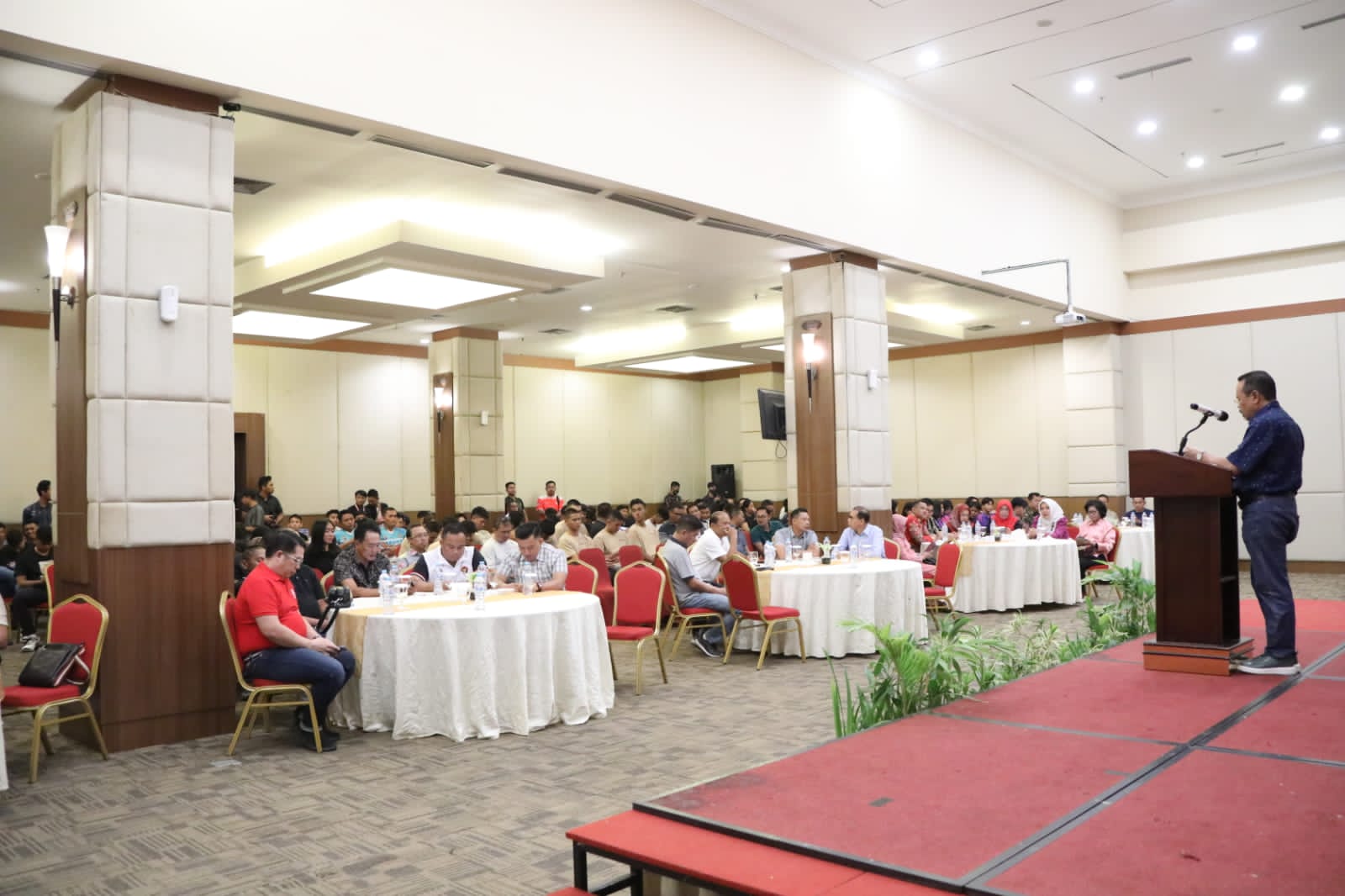 Hadiri Welcome Party Gubernur Cup Kejuaraan Bola Voli Antar Klub Tingkat Nasional Tahun 2023, Sekda Nuryakin Harapkan Dapat Jadi Pemersatu dan Pererat Kebangsaan