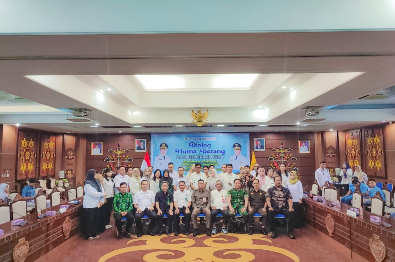 Perkuat Karakter dan Wawasan Kebangsaan Generasi Muda, Pemprov Kalteng Gelar Dialog Huma Betang