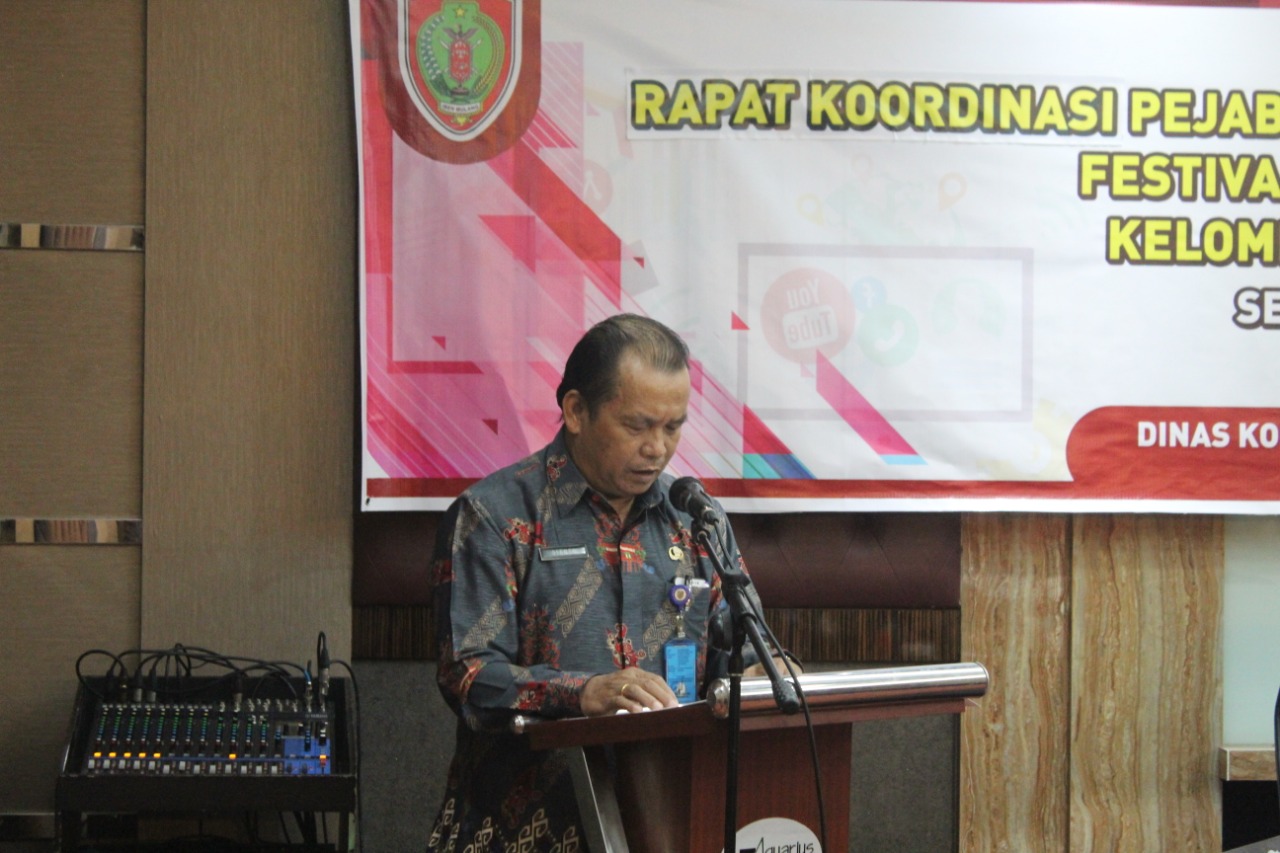 Kadis Kominfo Buka Rakor PPID, KIM, dan Festival Media Pertunjukan Rakyat se-Kalteng