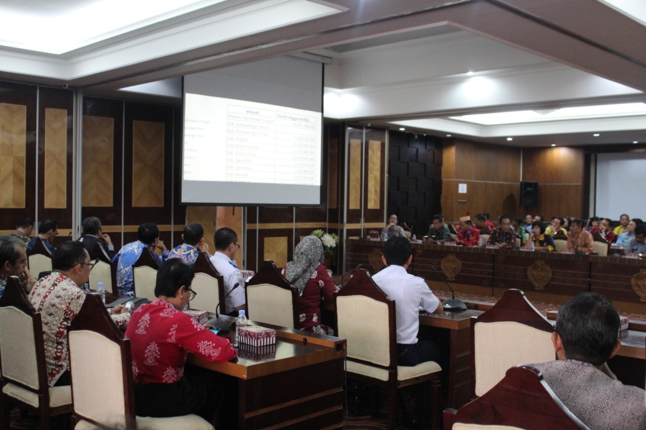 Pemprov Gelar Rapat Kesiapan Kalteng Sebagai Salah Satu Calon Ibu Kota Negara