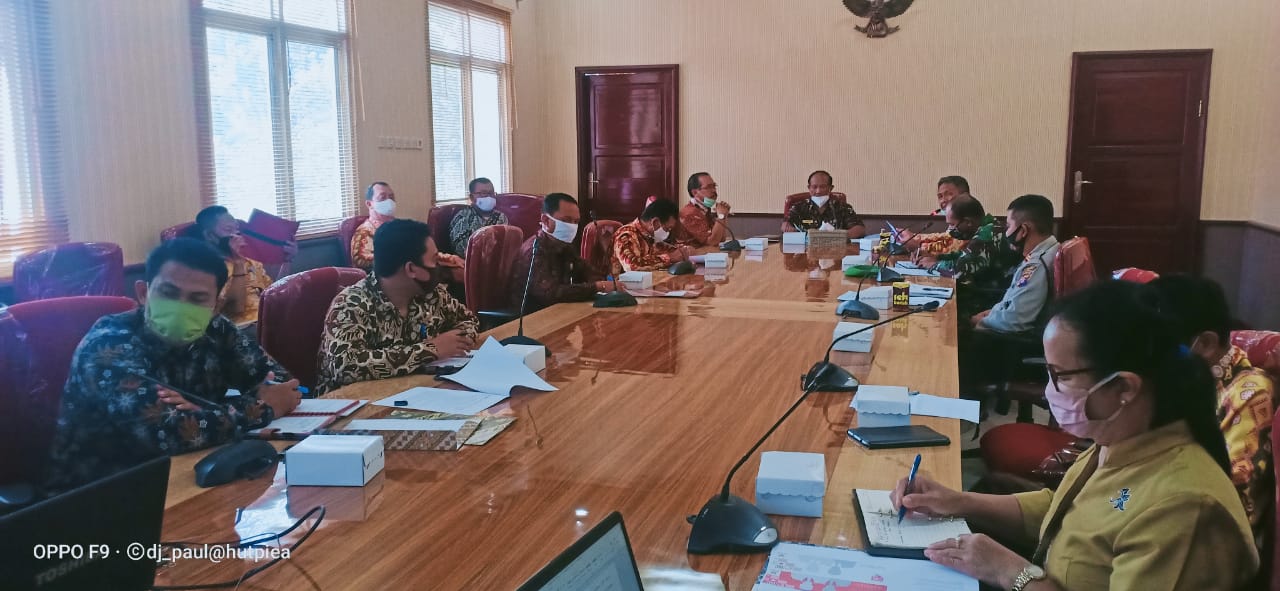 Pemkab Kobar Gelar Rapat Persiapan HUT RI ke-75 Tahun 2020