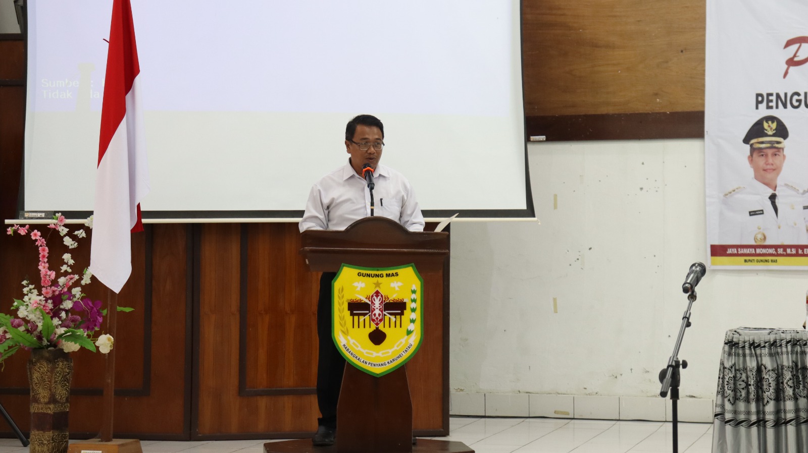 Pengurus Karang Taruna Kabupaten Gunung Mas Resmi Dikukuhkan