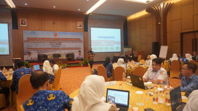 Inspektorat Kobar Gelar Workshop Penyusunan Dokumen Penjenjangan Kinerja