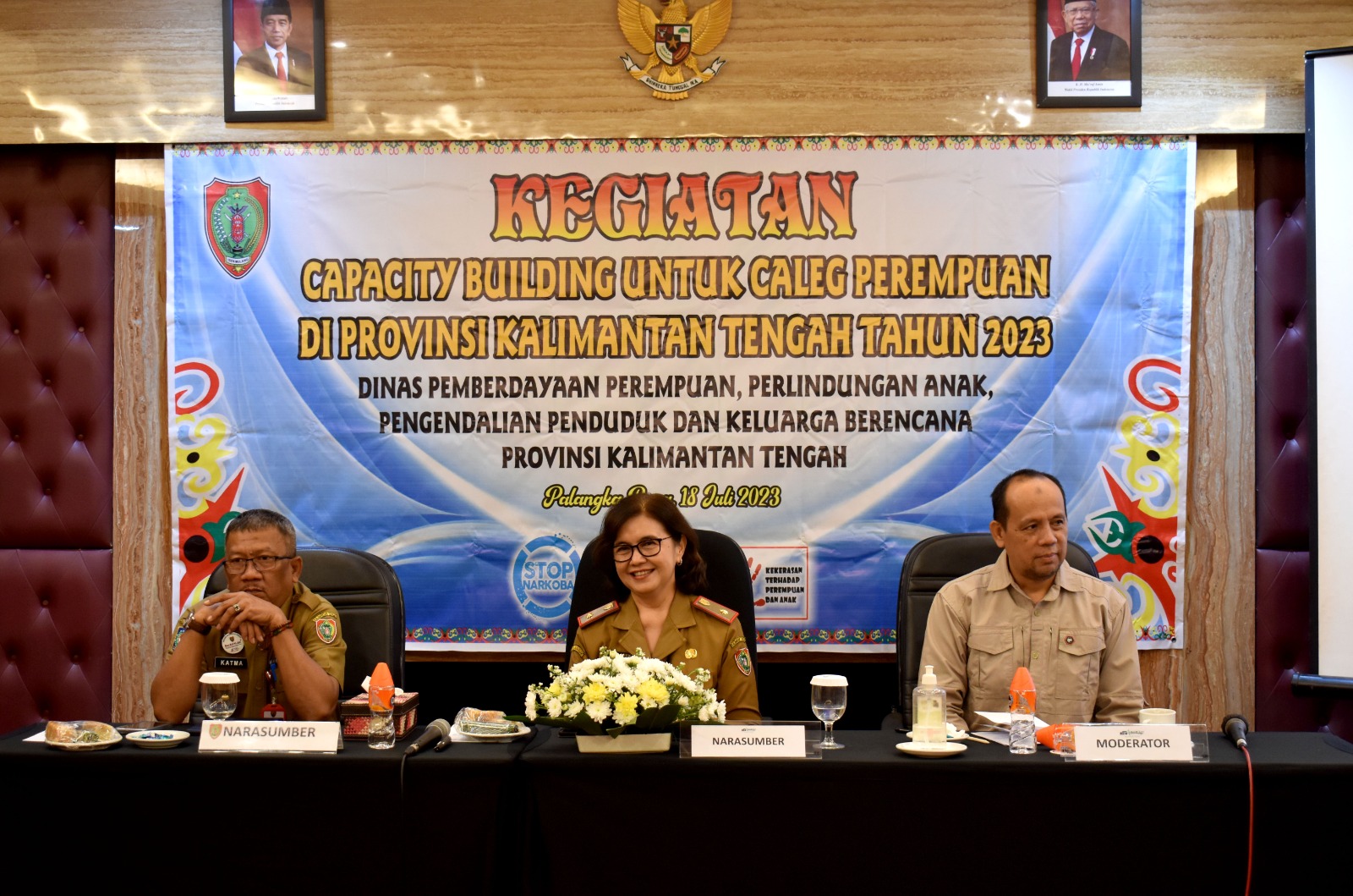 Tingkatkan Keterwakilan Perempuan di Legislatif, Dinas P3APPKB Prov. Kalteng Gelar Capacity Building